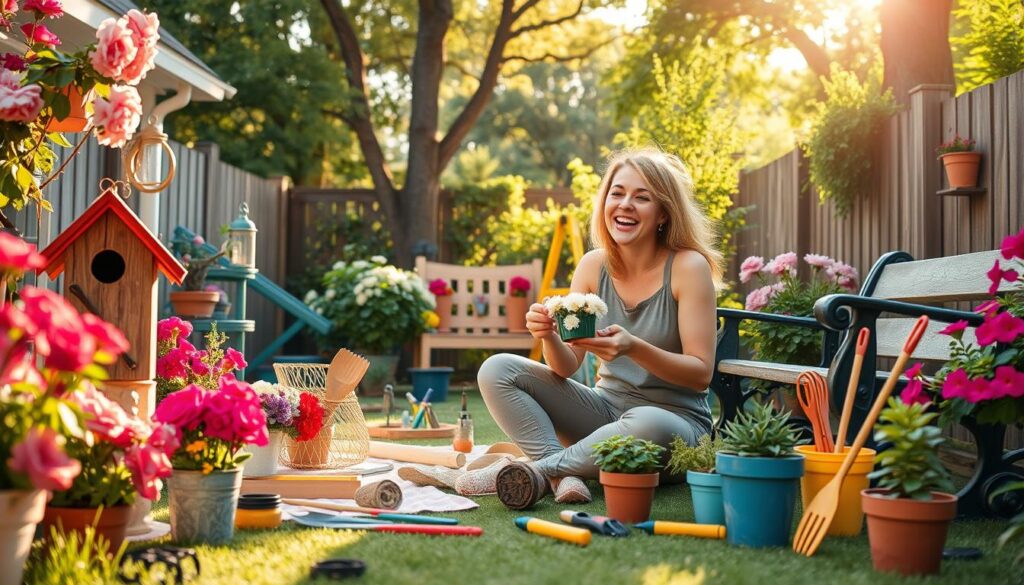 Benefits of DIY projects in your backyard