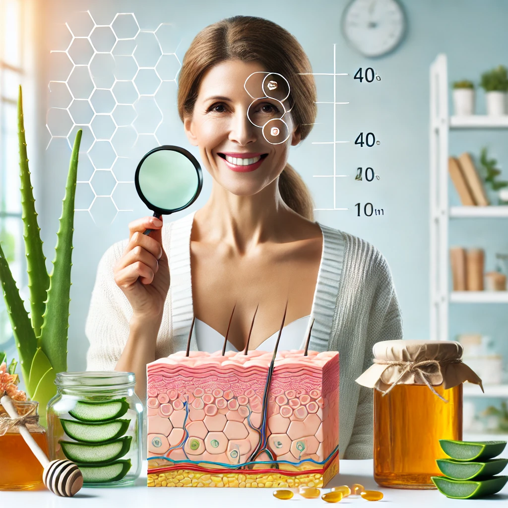 science behind skincare for women over 40