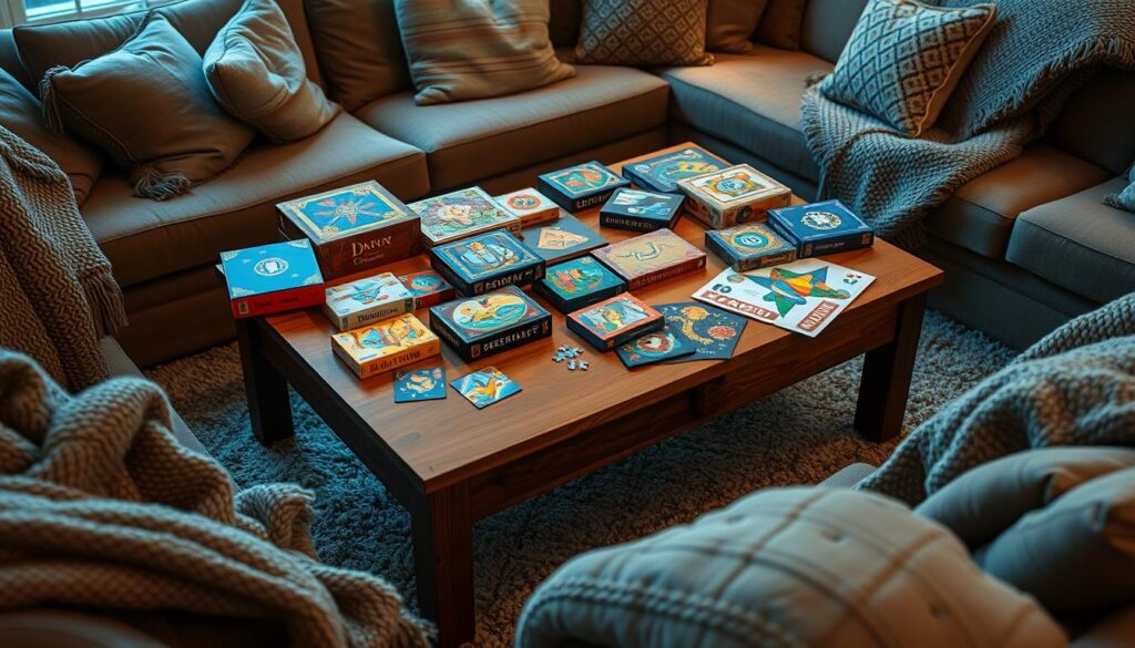 board games and puzzles