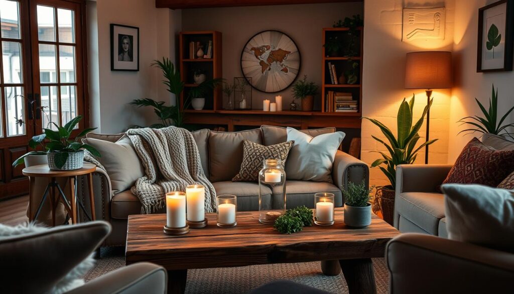 creating a cozy living room