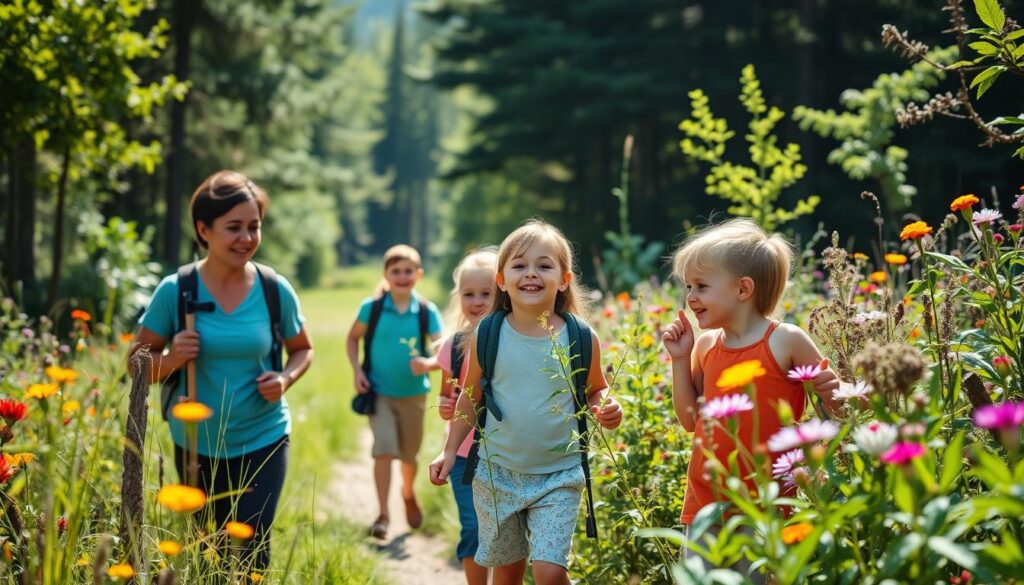 family hikes