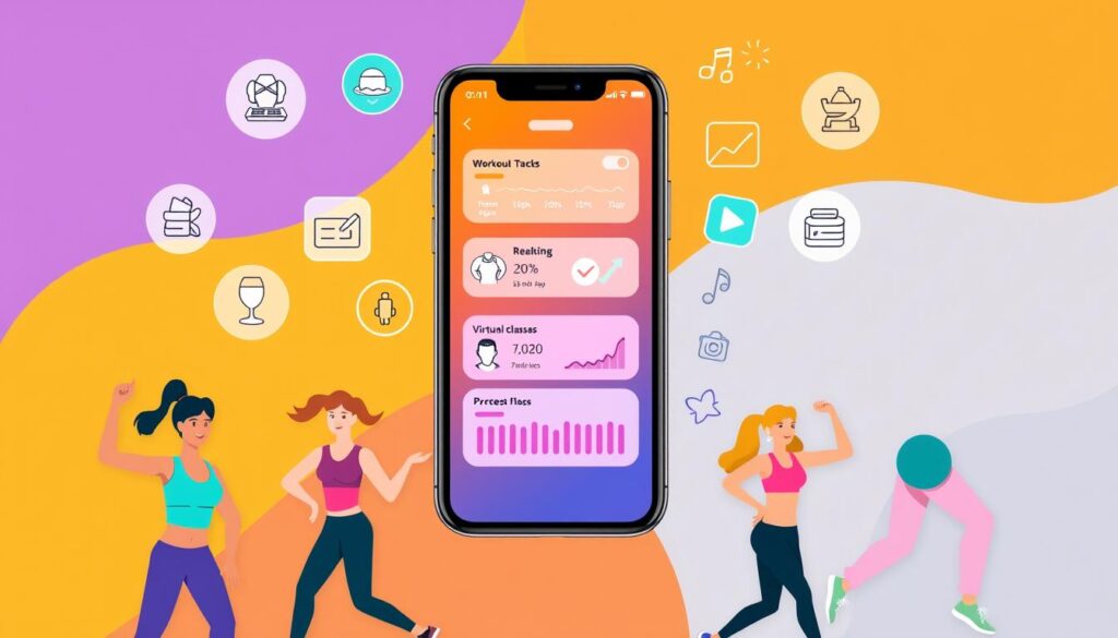 fitness app features