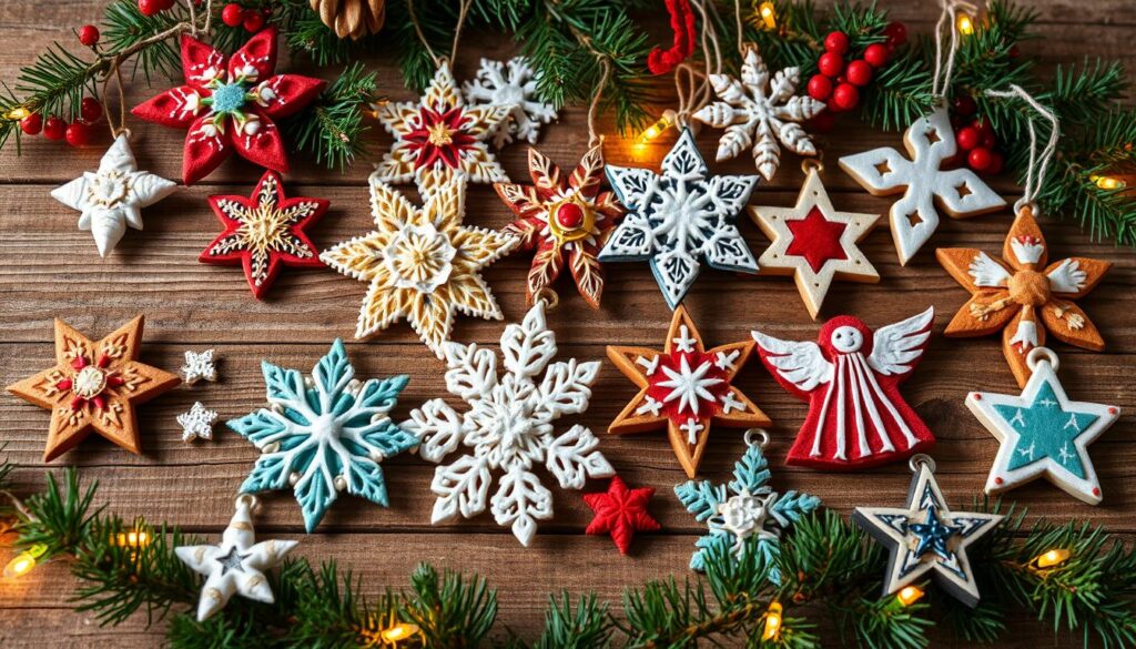 handmade Christmas ornaments