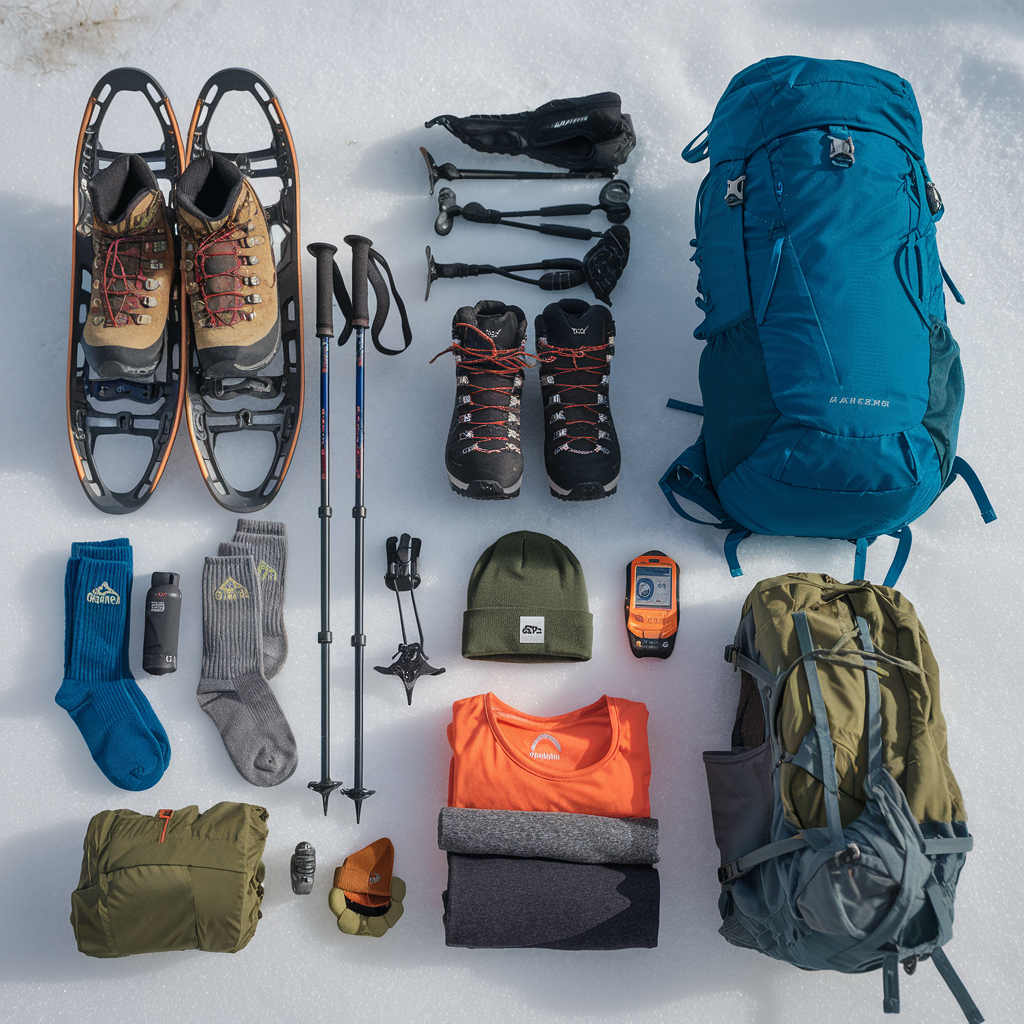 Winter hiking essentials