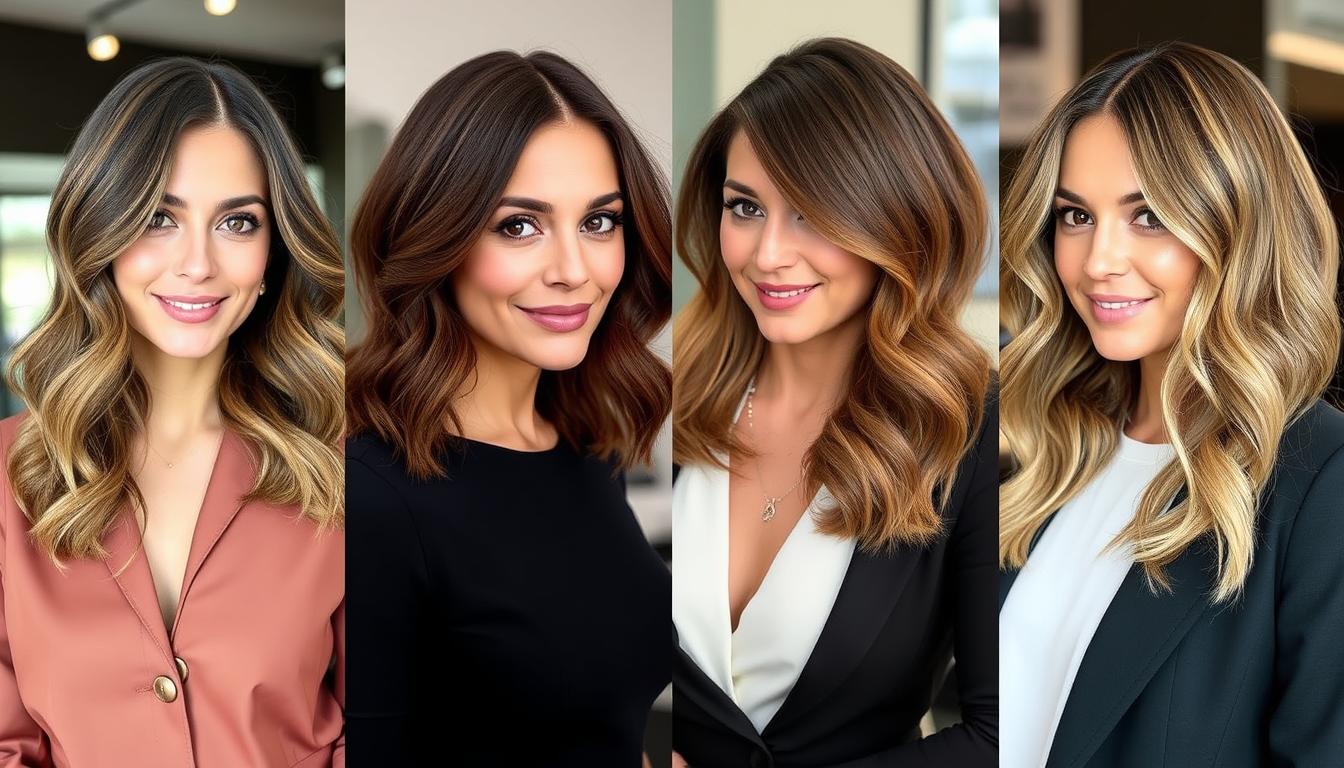 mid-length hairstyles, women 35+, 2025 hair inspiration