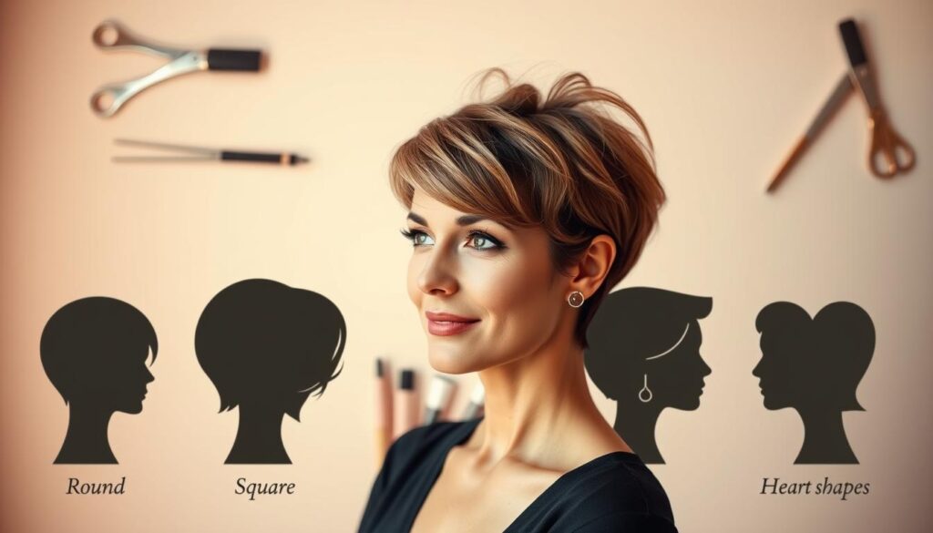 tips for choosing the right short hairstyle for your face shape