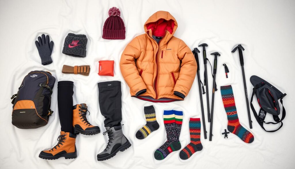 winter hiking accessories