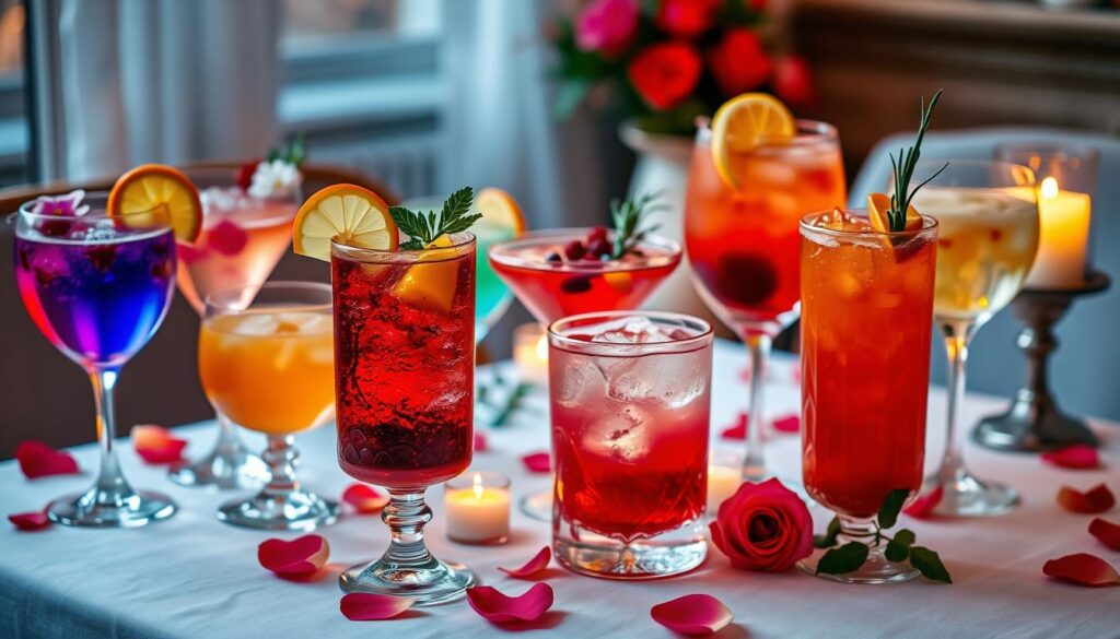 Cocktails for Valentine's Day