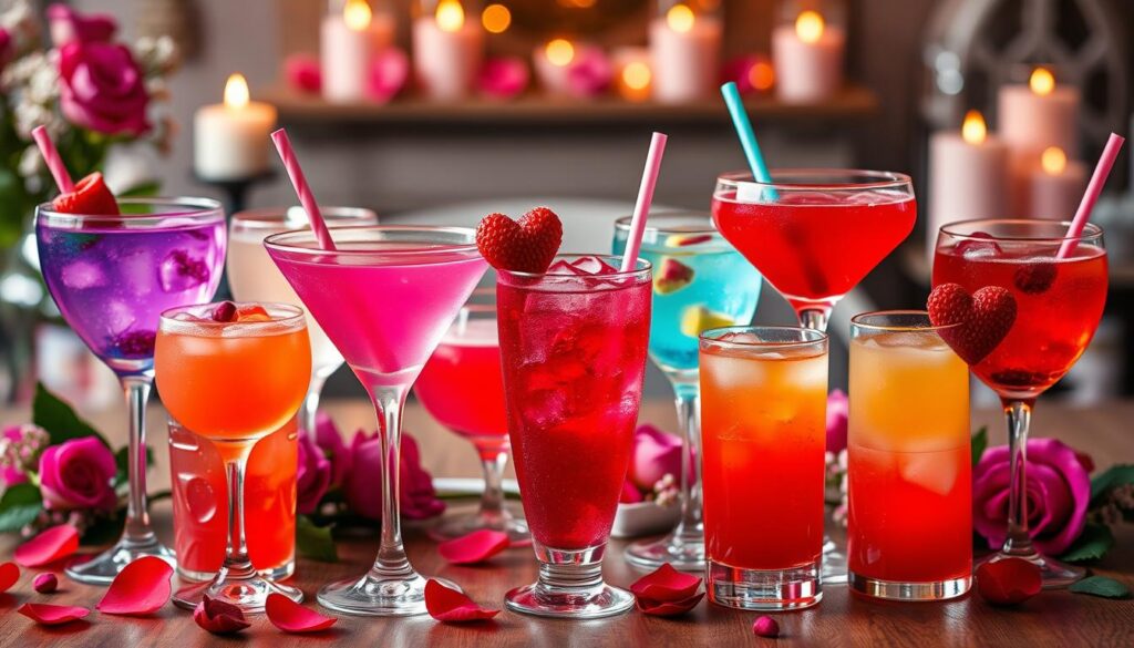 Creative Valentine's Day cocktails